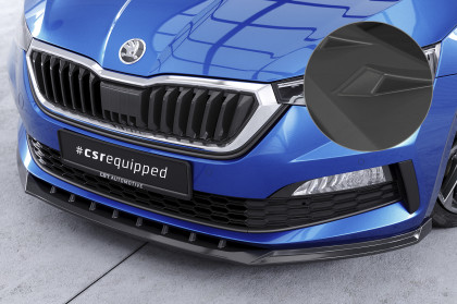 Spoiler pod přední nárazník CSR CUP pro Škoda Scala - černý matný