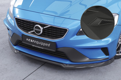 Spoiler pod přední nárazník CSR CUP pro Volvo V40 R-Design - carbon look matný