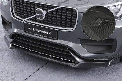 Spoiler pod přední nárazník CSR CUP pro Volvo XC 90 2019- carbon look matný