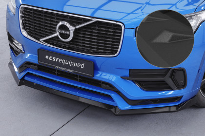 Spoiler pod přední nárazník CSR CUP pro Volvo XC90 II R-Design  2015-2019 - černá struktura