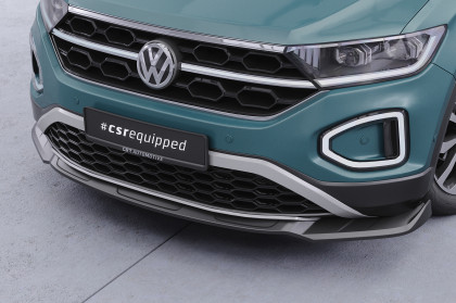 Spoiler pod přední nárazník CSR CUP pro VW T-Roc (A1) Facelift 2021- černá struktura