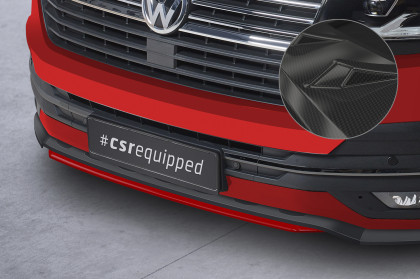 Spoiler pod přední nárazník CSR CUP pro VW T6.1 2019- carbon look lesklý