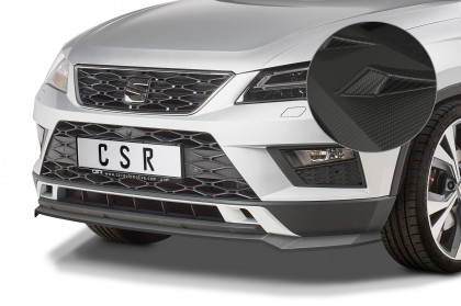 Spoiler pod přední nárazník CSR CUP - Seat Ateca (Typ 5FP, KH7) carbon matný 