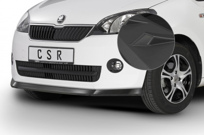 Spoiler pod přední nárazník CSR CUP - Škoda Citigo facelift černý matný