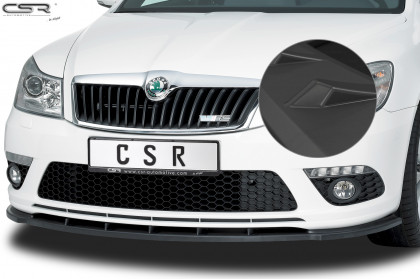 Spoiler pod přední nárazník CSR CUP - Škoda Octavia II (1Z) RS 9-13 černý matný