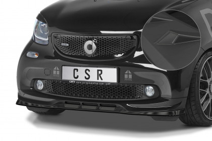 Spoiler pod přední nárazník CSR CUP -Smart Fortwo 453 Brabus černý matný 