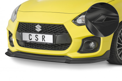 Spoiler pod přední nárazník CSR CUP - Suzuki Swift 6 (RZ/AZ) Sport carbon lesklý