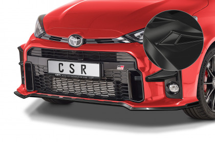 Spoiler pod přední nárazník CSR CUP - Toyota GR Yaris (XP21) černý lesklý