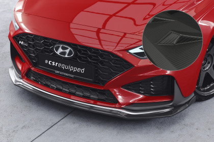 Spoiler pod přední nárazník CSR CUP V2 pro Hyundai I30 (PD) N / N-Line 2020- carbon look matný
