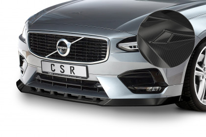 Spoiler pod přední nárazník CSR CUP - Volvo S90 16-20 carbon lesklý