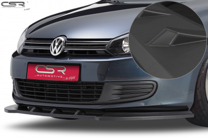 Spoiler pod přední nárazník CSR CUP - VW Golf VI/6 08-12 černý matný