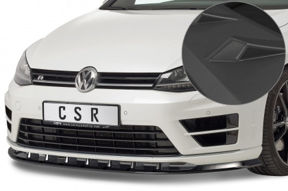 Spoiler pod přední nárazník CSR CUP - VW Golf VII R 13-17 černý matný