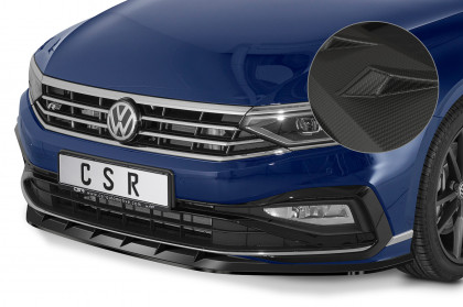 Spoiler pod přední nárazník CSR CUP - VW Passat B8 R-line Typ 3G carbon look matný