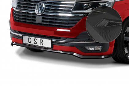 Spoiler pod přední nárazník CSR CUP - VW T6.1  - carbon look matný