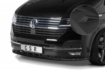 Spoiler pod přední nárazník CSR CUP - VW T6.1 Multivan 2019 carbon look matný