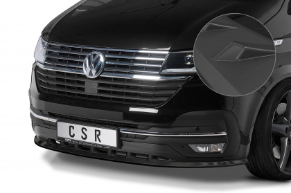 Spoiler pod přední nárazník CSR CUP - VW T6.1 Multivan 2019- černý mat