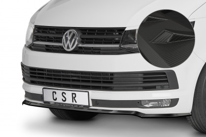 Spoiler pod přední nárazník CSR CUP - VW T6 carbon look matný 