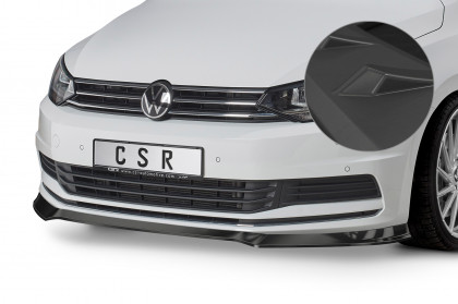 Spoiler pod přední nárazník CSR CUP - VW Touran II (5T) černý matný