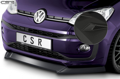 Spoiler pod přední nárazník CSR CUP - VW up! 2016- carbon look matný