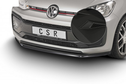 Spoiler pod přední nárazník CSR CUP - VW up! GTI 2018- carbon look matný
