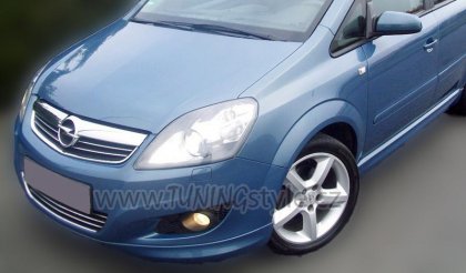 Spoiler pod přední nárazník,podspoiler TFB Opel Zafira B 09- opc look