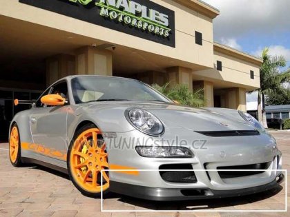 Spoiler pod přední nárazník - podspoiler TFB Porsche 911 – 997 GT3