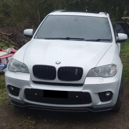 Spoiler pod přední nárazník pro BMW X5 E70 M-Pack Facelift 2010-2013 s TÜV