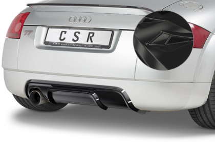 Spoiler pod zadní nárazník CSR - Audi TT 8N 98-06 černý lesklý