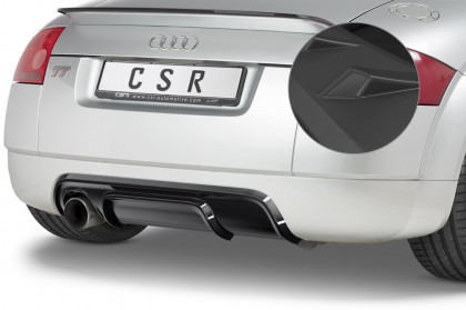 Spoiler pod zadní nárazník CSR - Audi TT 8N 98-06 černý matný 