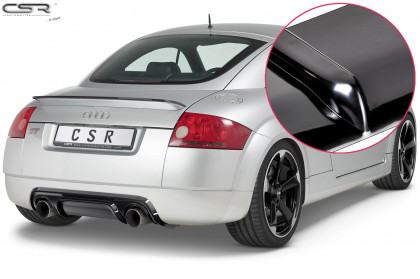 Spoiler pod zadní nárazník CSR - Audi TT 8N 98-06 duplex černý lesklý