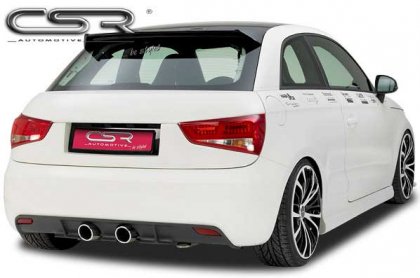 Spoiler pod zadní nárazník CSR- difuzor Audi A1 10-