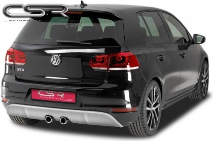 Spoiler pod zadní nárazník CSR-VW Golf VI/6 08-12