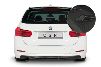 Spoiler pod zadní nárazník, difuzor CSR - BMW 3 F30/F31 LCI carbon look matný