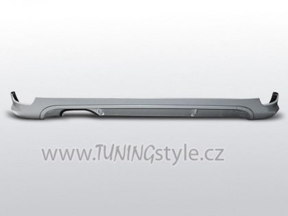 Spoiler pod zadní nárazník - difuzor VW Golf VI / 6 VOTEX look single