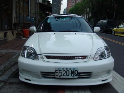 SPoiler předního nárazníku ABS HONDA CIVIC 1999-00 2/3/4D Mugen