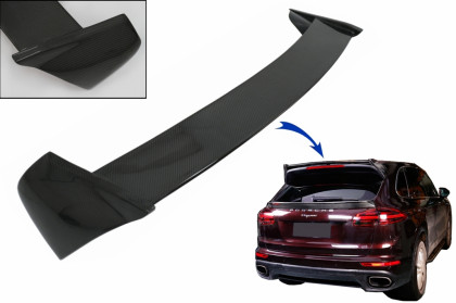 Spoiler střešní,křídlo pro Porsche Cayenne II (2015-2017) Carbon