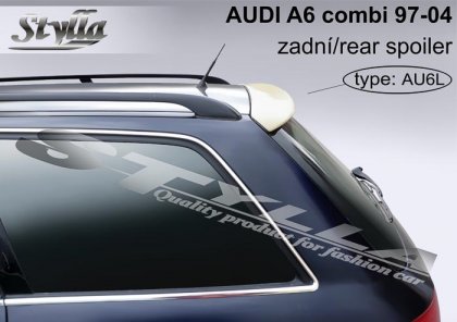 Spoiler zadní dveří horní, křídlo Stylla Audi A6 C5 avant 97-04