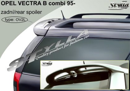 Spoiler zadní dveří horní, křídlo Stylla Opel Vectra B combi 95-99
