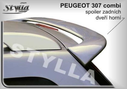 Spoiler zadní dveří horní křídlo Stylla Peugeot 307 SW combi 01-