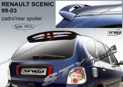 Spoiler zadní dveří horní, křídlo Stylla Renault Scenic I 99-02