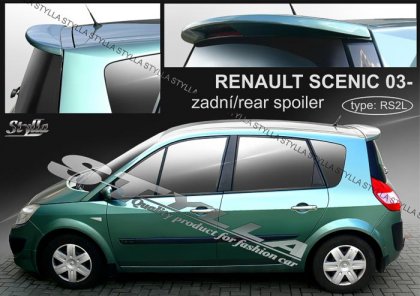 Spoiler zadní dveří horní, křídlo Stylla Renault Scenic II 03-