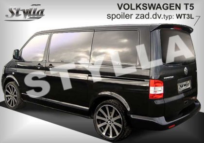 Spoiler zadní dveří horní, křídlo Stylla VW T5