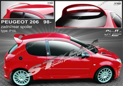 Spoiler zadní dveří horní - WRC Stylla Peugeot 206 98-