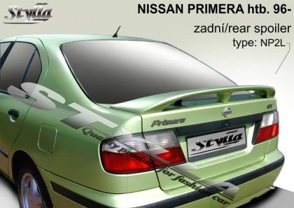 Spoiler zadní dveří spodní,křídlo Stylla Nissan Primera htb 96-98