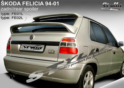 Spoiler zadní dveří spodní křídlo Stylla Škoda Felicia
