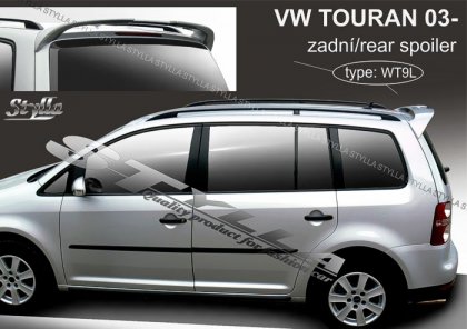 Spoiler zadní horní WT9L, křídlo Stylla VW Touran I