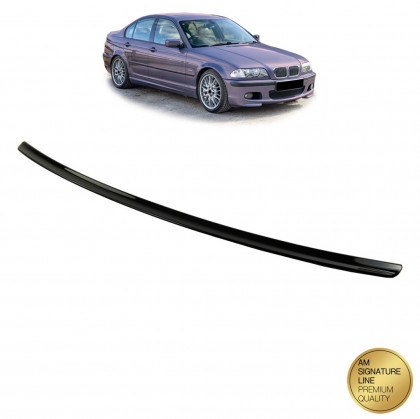 Spoiler zadní kapoty BMW 3 (E46) Sedan 1997-2005 M3 Style černý lesklý