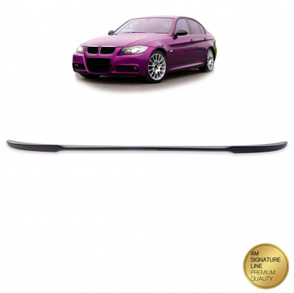 Spoiler zadní kapoty BMW 3 (E90) Sedan 2004-2011 M4-Style černý matný