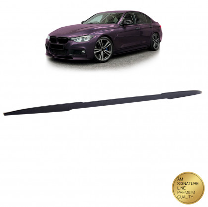 Spoiler zadní kapoty BMW 3 (F30) Sedan 2011-2018 M4-Style černý matný