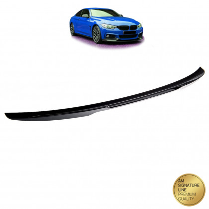 Spoiler zadní kapoty BMW 4 (F32) Coupe 2013- M4-Style černý lesklý